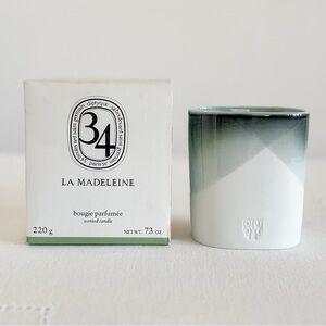 Diptyque La Madeleine Candle Jar EMPTY Limited Edition Ceramic Pot 220g Size